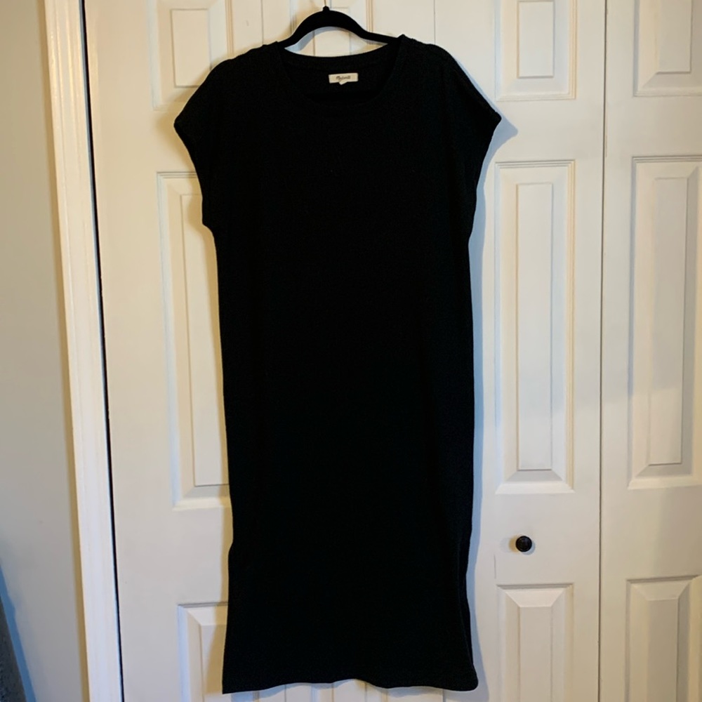 Madewell ribbed midi dress size L